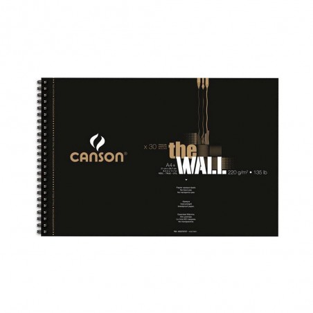 BLOC CANSON THE WALL 220GR A4 30H. (*)