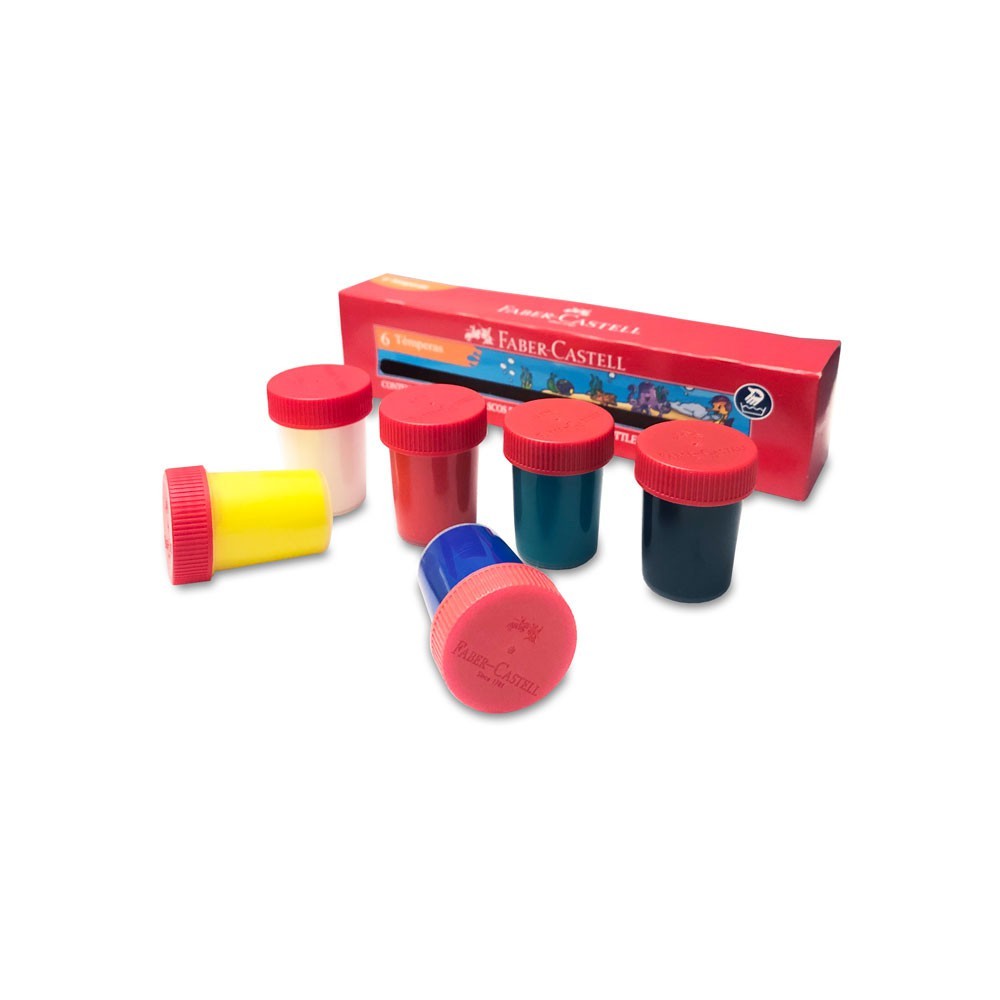TEMPERA FABER SET X 6
