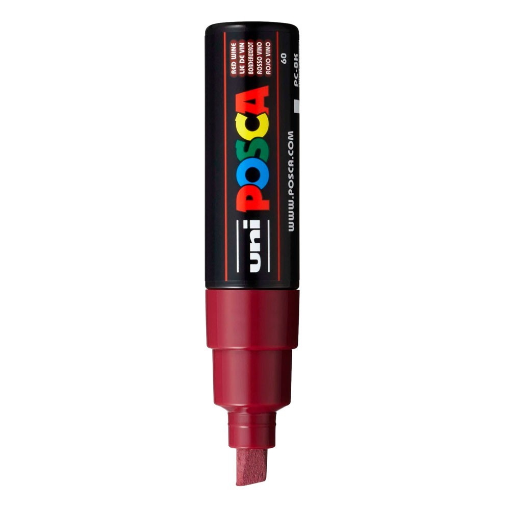 MARC.UNI POSCA PC-8K ROJO VINO