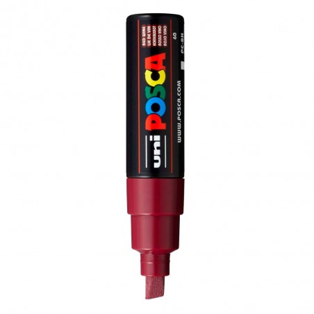 MARC.UNI POSCA PC-8K ROJO VINO
