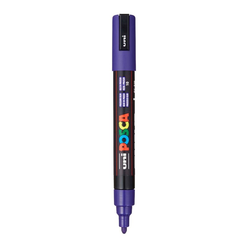 MARC.UNI POSCA PC-5M AZUL DE PRUSIA