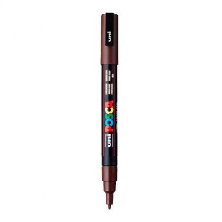 MARC.UNI POSCA PC-3M MARRON OSCURO