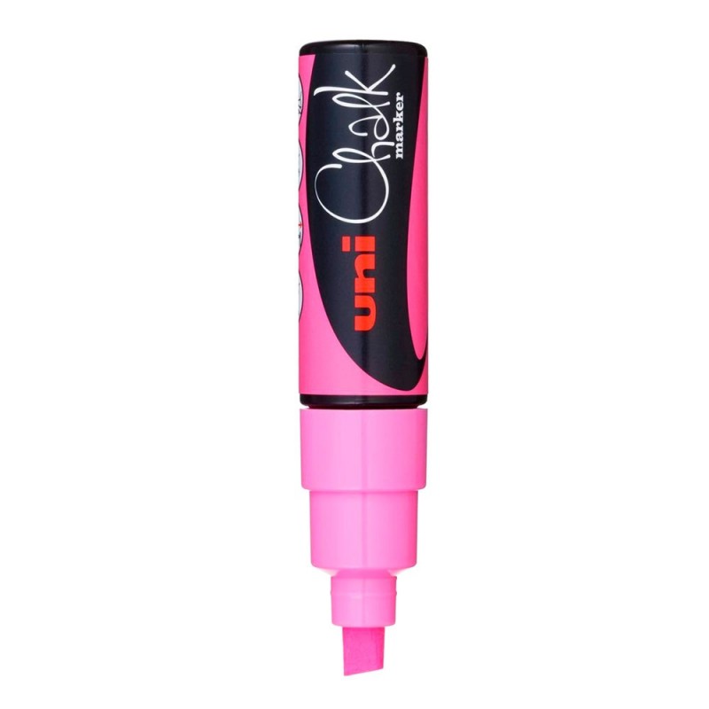 MARC.UNI CHALK  8MM. ROSADO FLUO