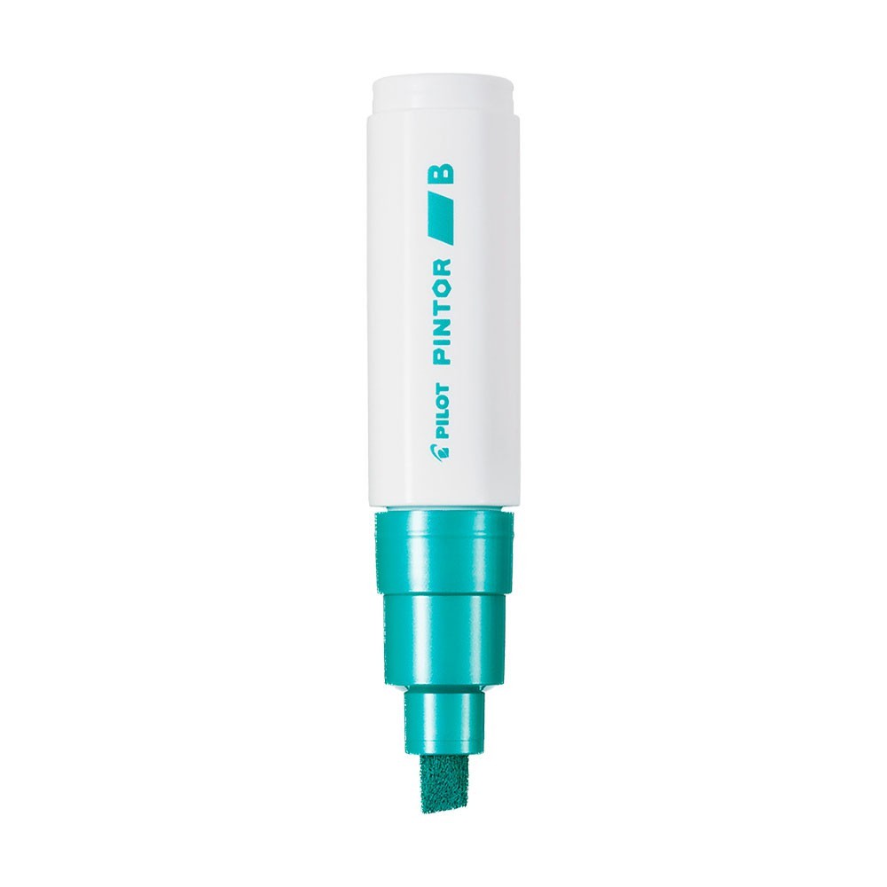 MARC.PILOT PINTOR GRUESO VERDE METALICO