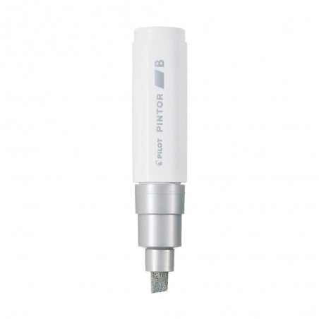 MARC.PILOT PINTOR GRUESO PLATA