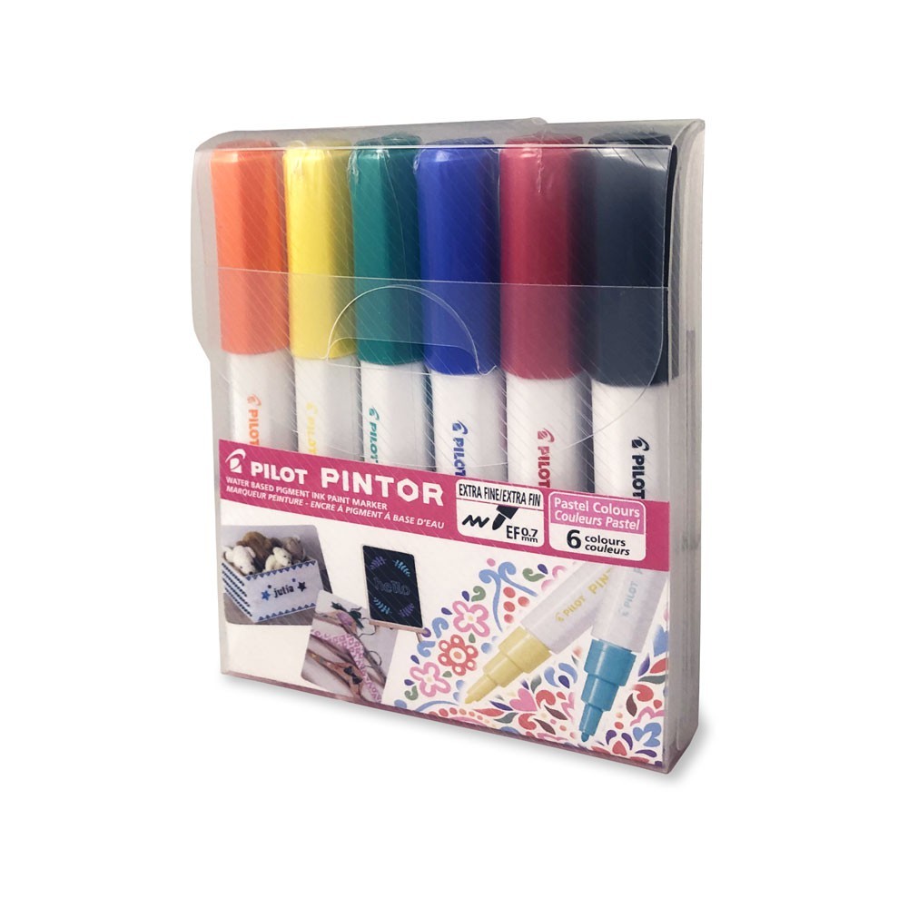 MARC.PILOT PINTOR EXTRA FINO X 6 CLASICOS