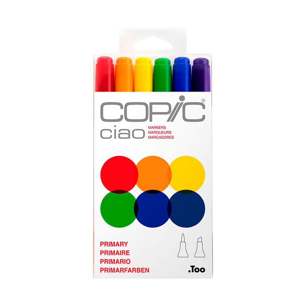 MARC.COPIC CIAO  X6 PRIMARIOS