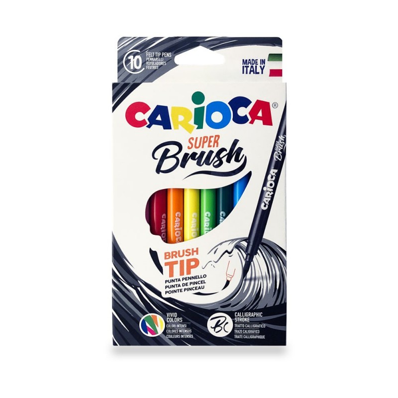 MARC.CARIOCA PINCEL SUPER BRUSH X10