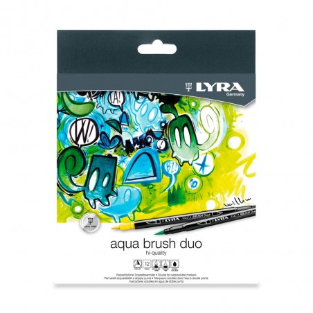 MARC.LYRA AQUA BRUSH DUO X12