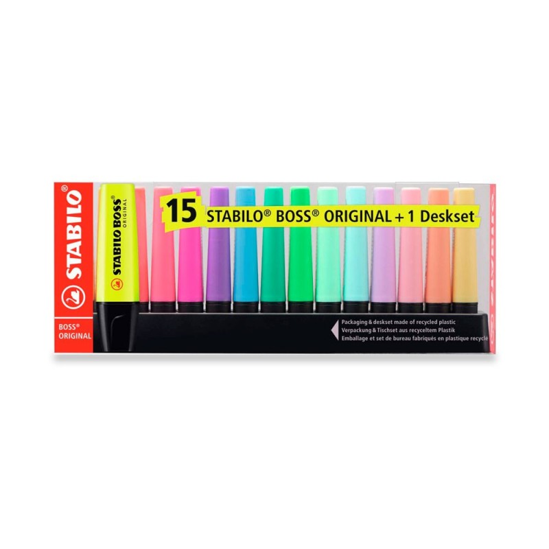MARC.STABILO BOSS SET X15