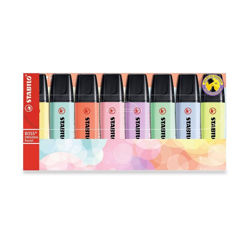 MARC.STABILO BOSS X8 PASTEL