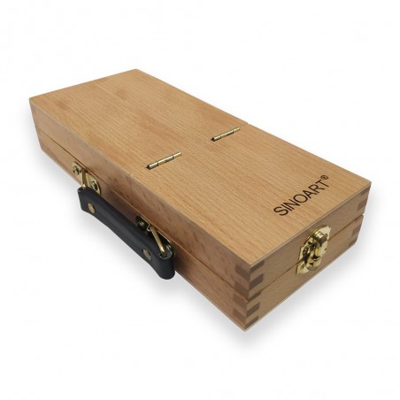 CAJA MADERA P/PINCELES SINOART SFE0045