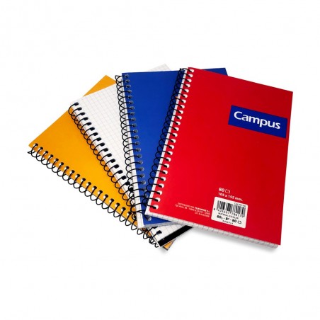 LIBRETA CAMPUS CUADRICULADA 80H 155X105