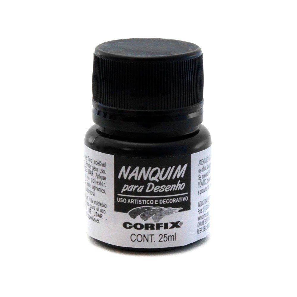 TINTA CHINA CORFIX 25ML NEGRO