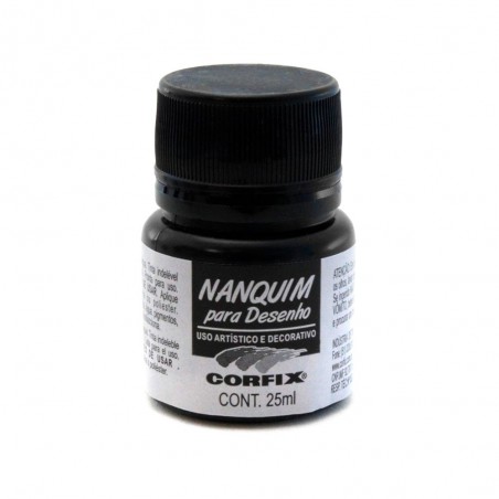 TINTA CHINA CORFIX 25ML NEGRO