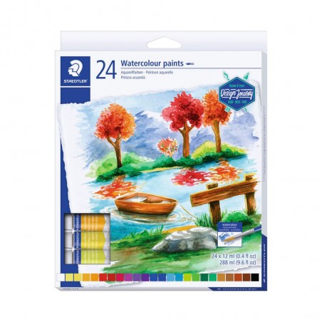 ACUARELA STAEDTLER POMO X24 12ML.