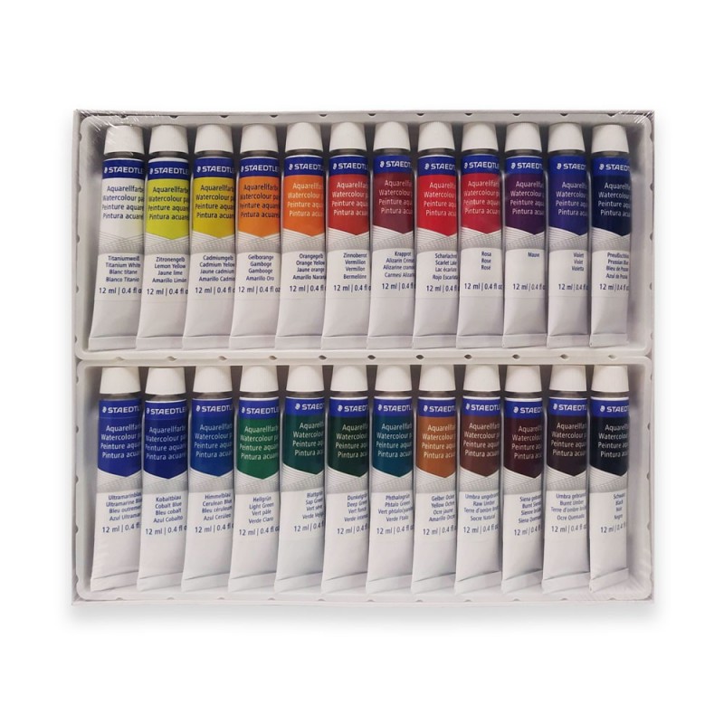 ACUARELA STAEDTLER POMO X24 12ML.