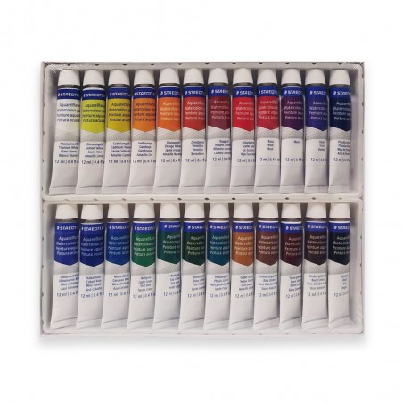ACUARELA STAEDTLER POMO X24 12ML.
