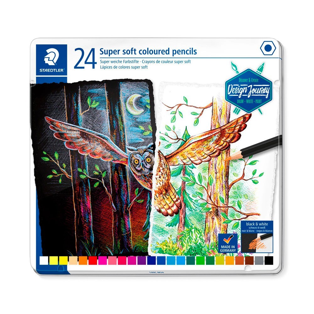 LAPICES STAEDTLER SUPERSOFT X24
