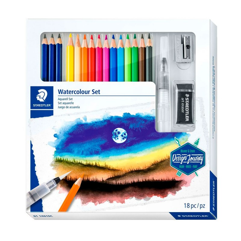 LAPICES STAEDTLER LUMOGRAPH AQUARELL X12 V+3 Y VARIOS