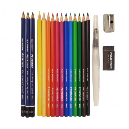LAPICES STAEDTLER LUMOGRAPH AQUARELL X12 V+3 Y VARIOS
