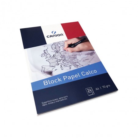 BLOC CALCO CANSON FTO.A4 24H