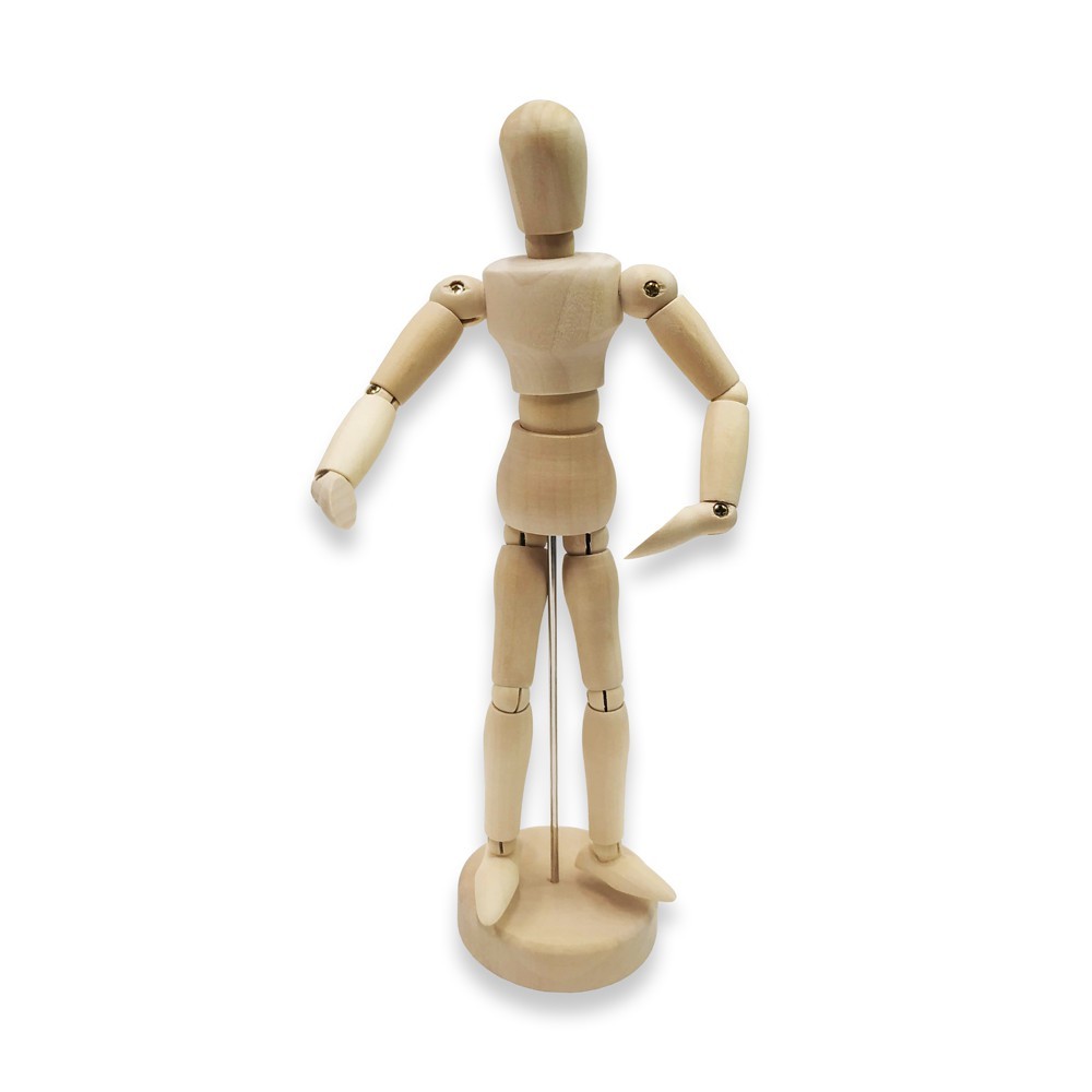 MODELO HUMANO ARTICULADO 20CM.