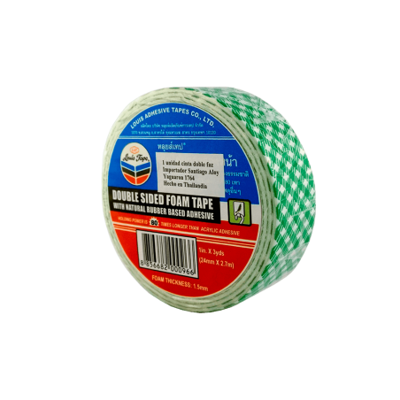 CINTA E.DOBLE FAZ FOAM 24X 2.7 LOUIS TAPE
